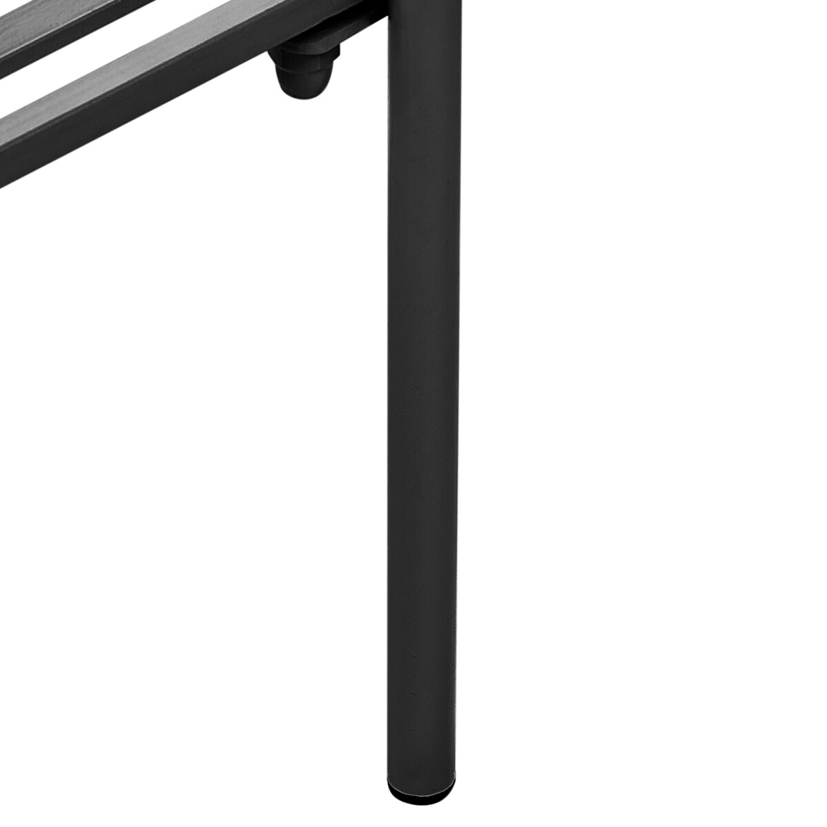 Donica na nóżkach VINCA 70 cm Metal Czarny