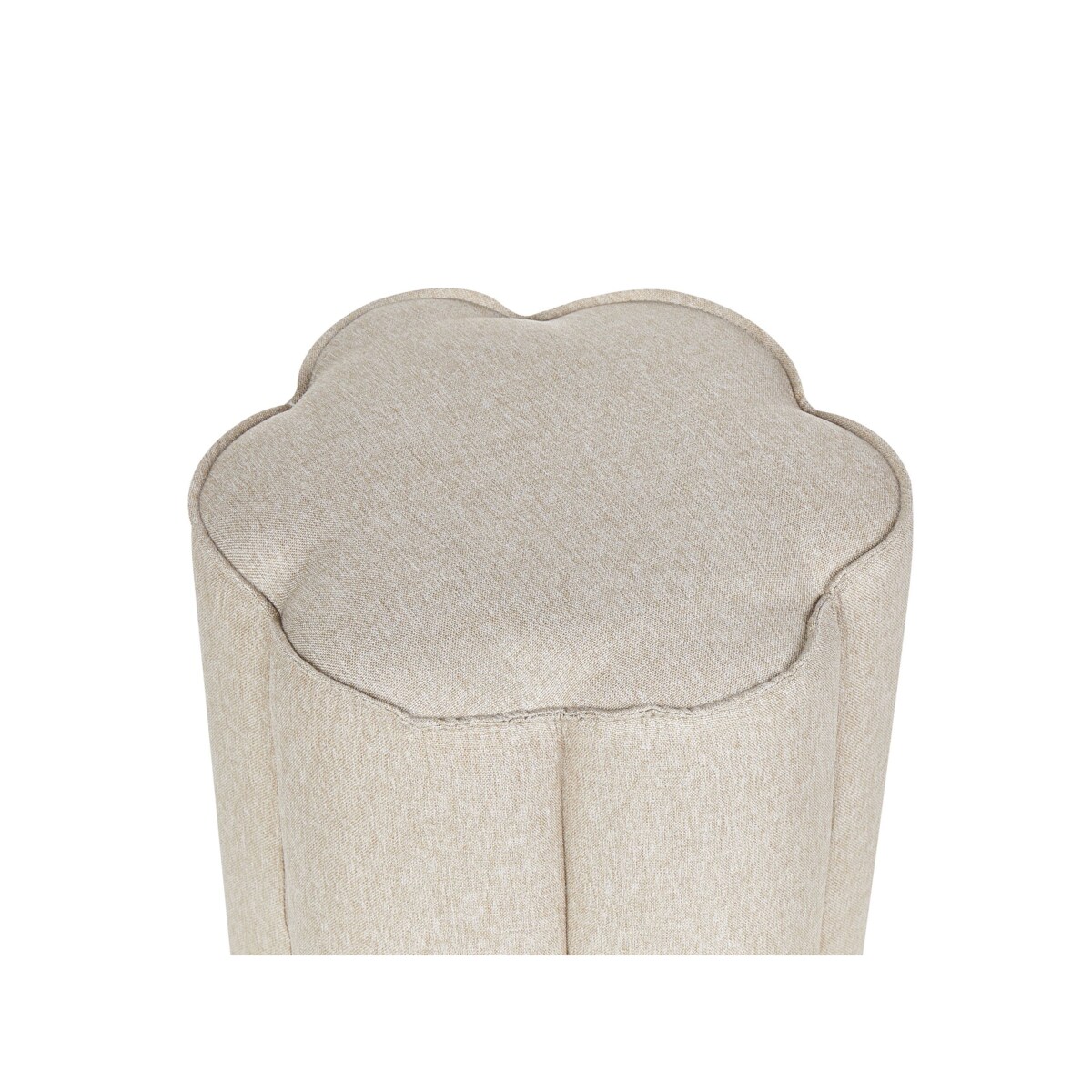 Puf TAPPEN Len syntetyczny Beżowy 39 cm