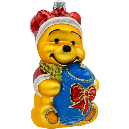 Bombka choinkowa: Niedźwiadek z garnkiem miodu