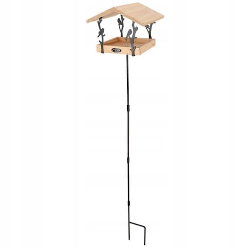 Karmnik Domek dla Ptaków ozdobny stojący 131cm na Nodze do Wbicia do Ogrodu