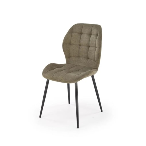 Krzesło tapicerowane K548 oliwkowe