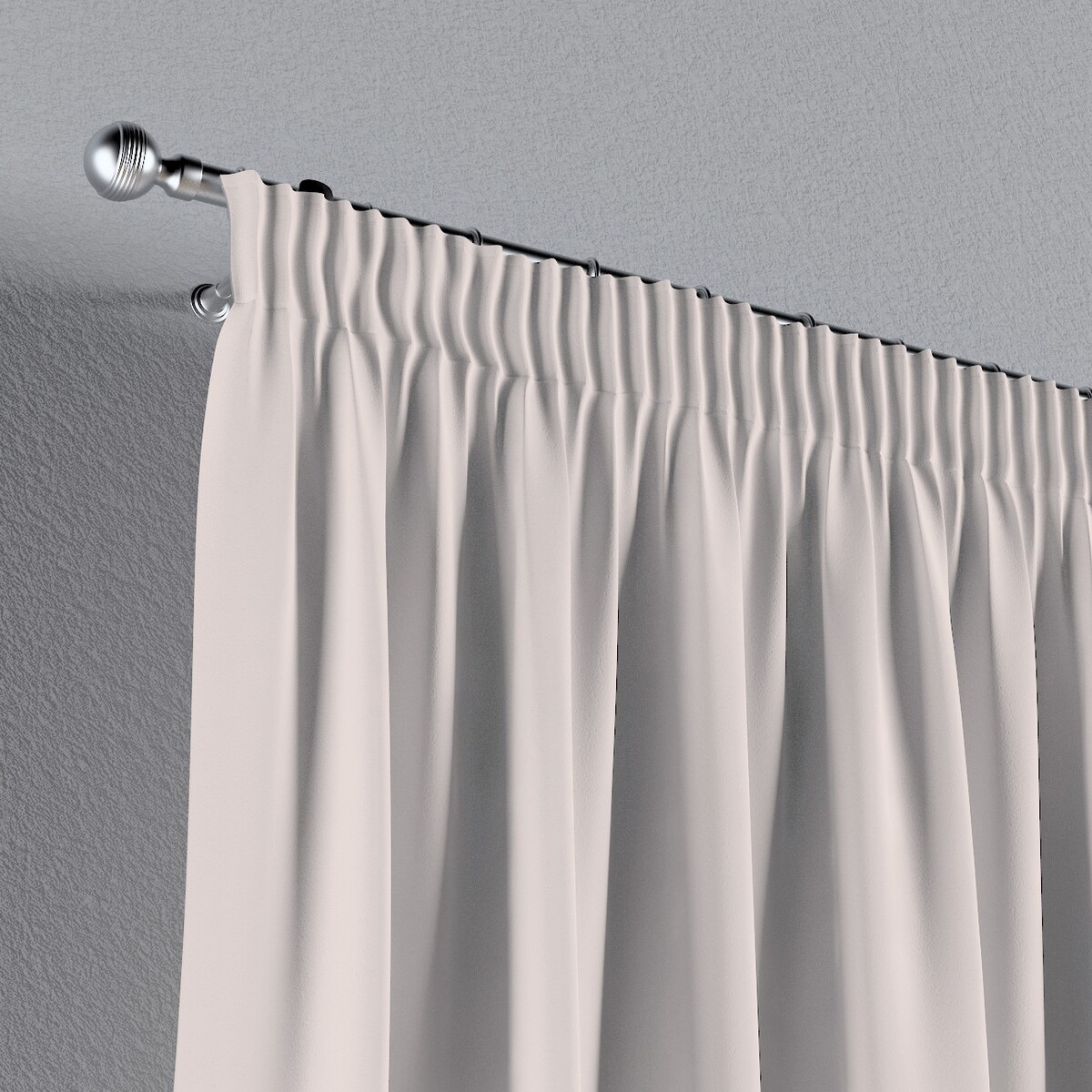 Zasłona na taśmie marszczącej 1 szt. 130x245 ecru