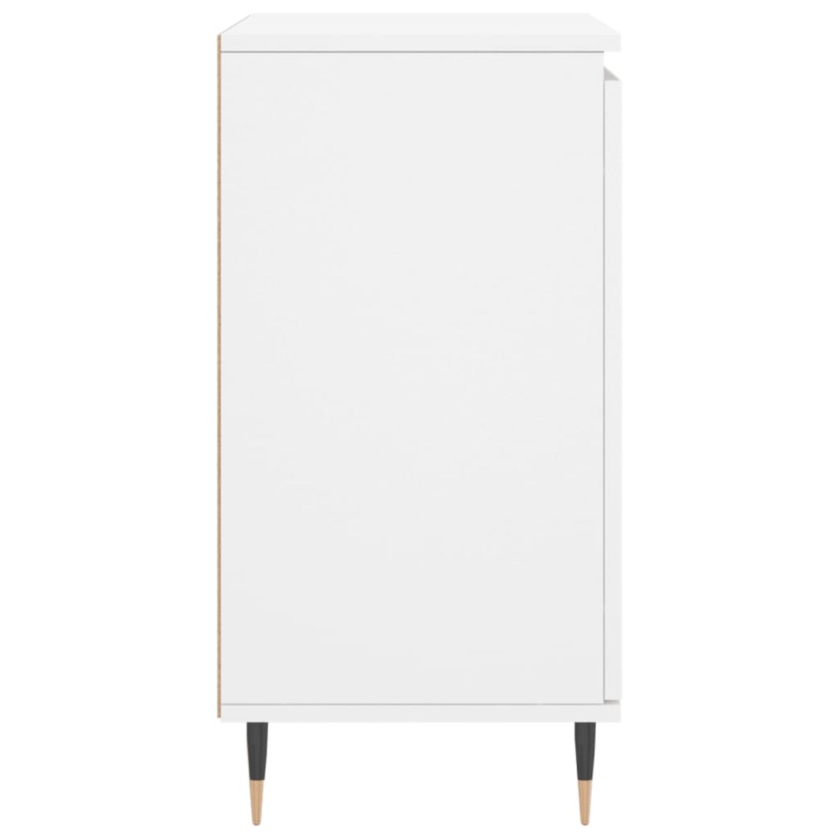 vidaXL Komoda, biała, 60x35x70 cm, materiał drewnopochodny