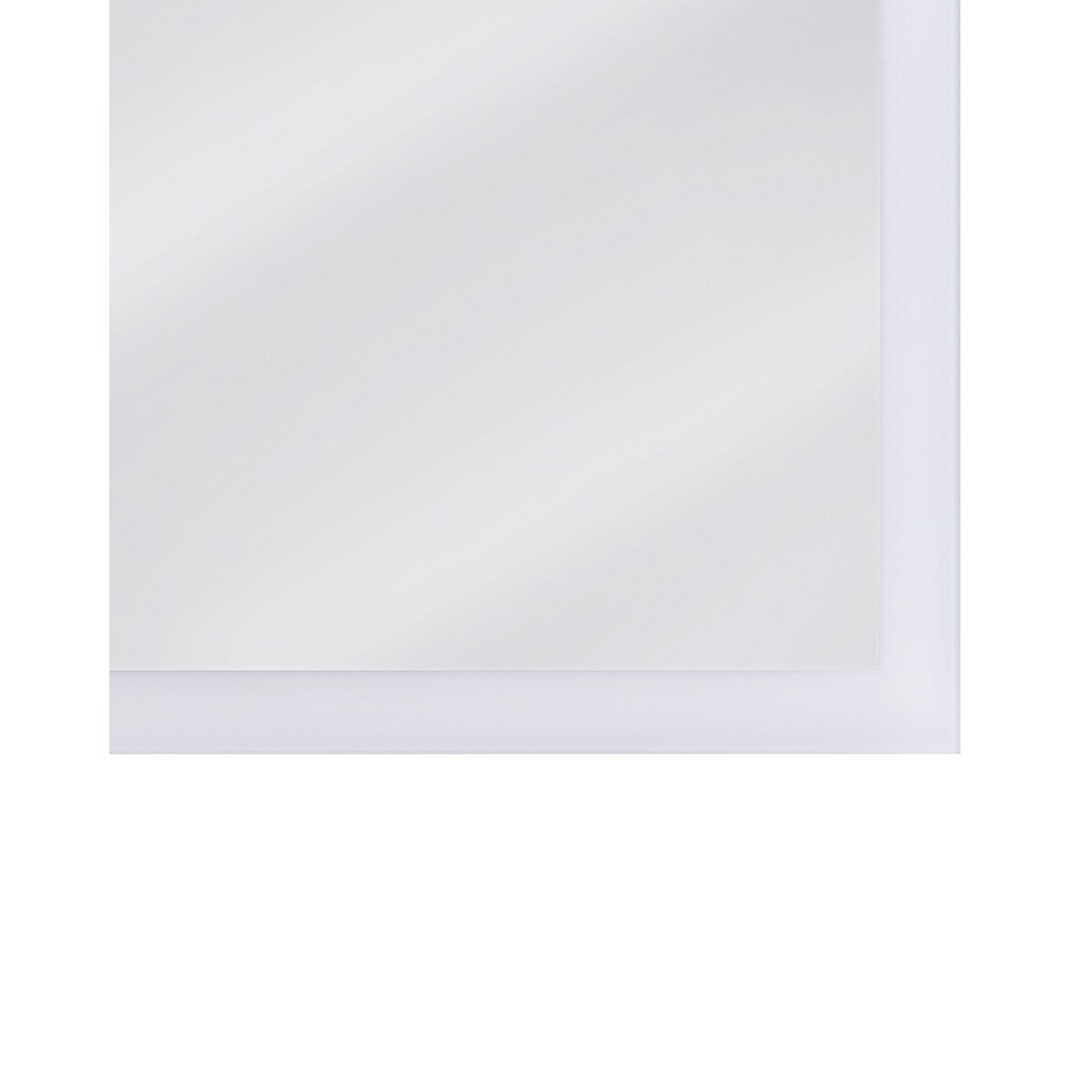 Lustro ścienne LED 60 x 80 cm srebrne ADOUR