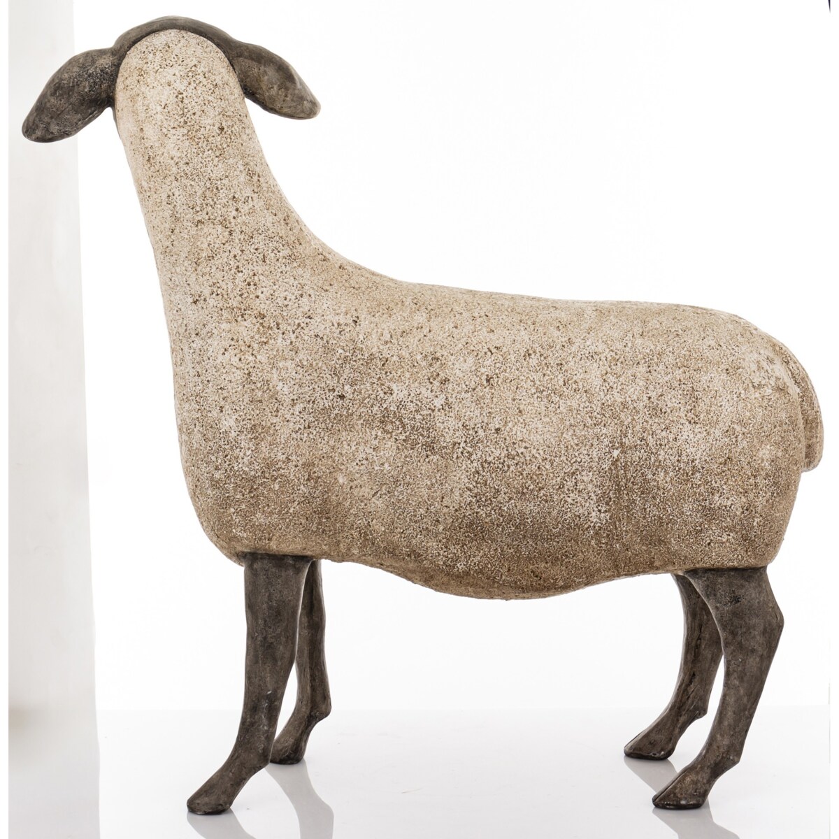 Dekoracja - figurka Owieczka DOLORES 73x71x26 cm duża