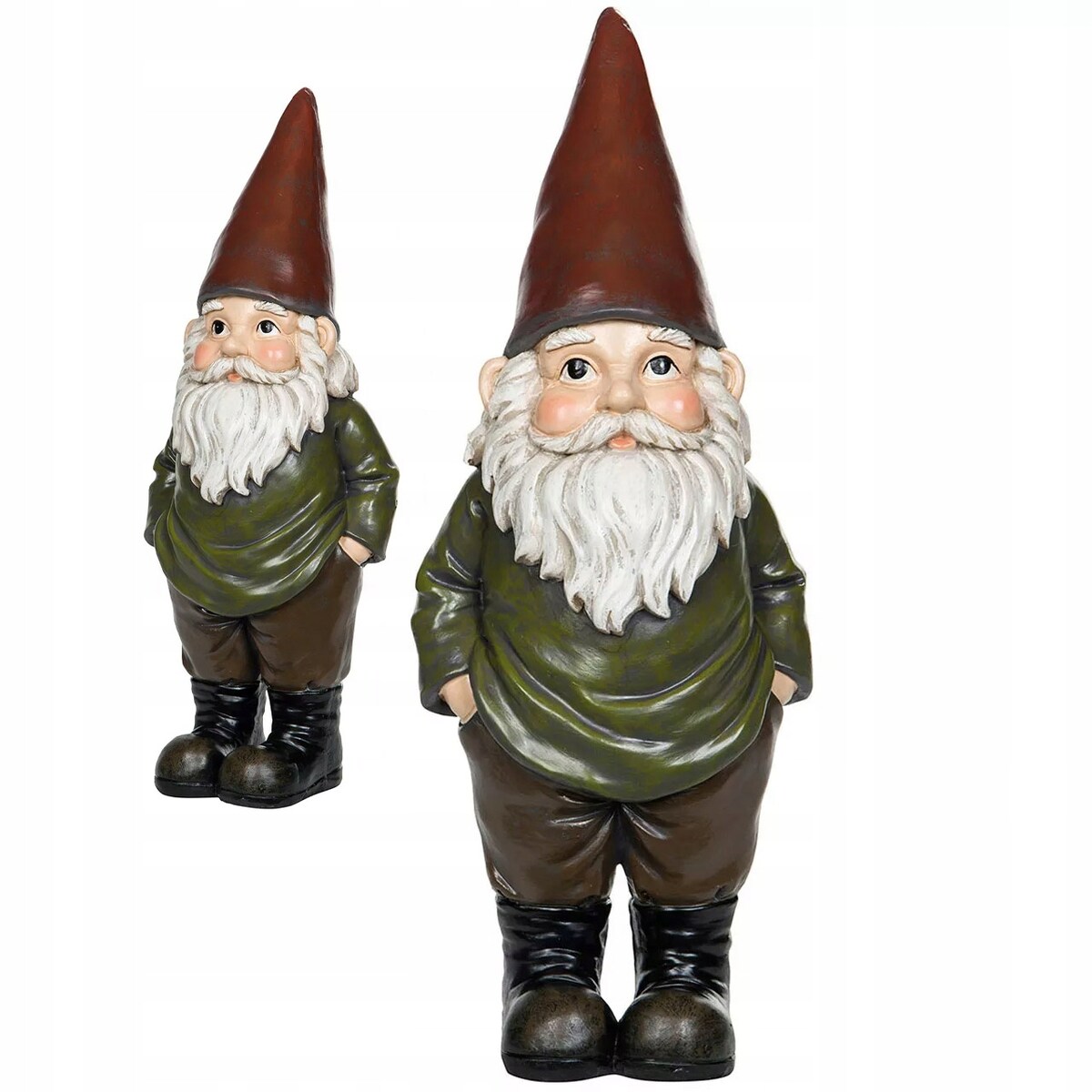 FIGURKA KRASNAL SKRZAT GNOM 35cm dekoracyjna świąteczna duży na święta