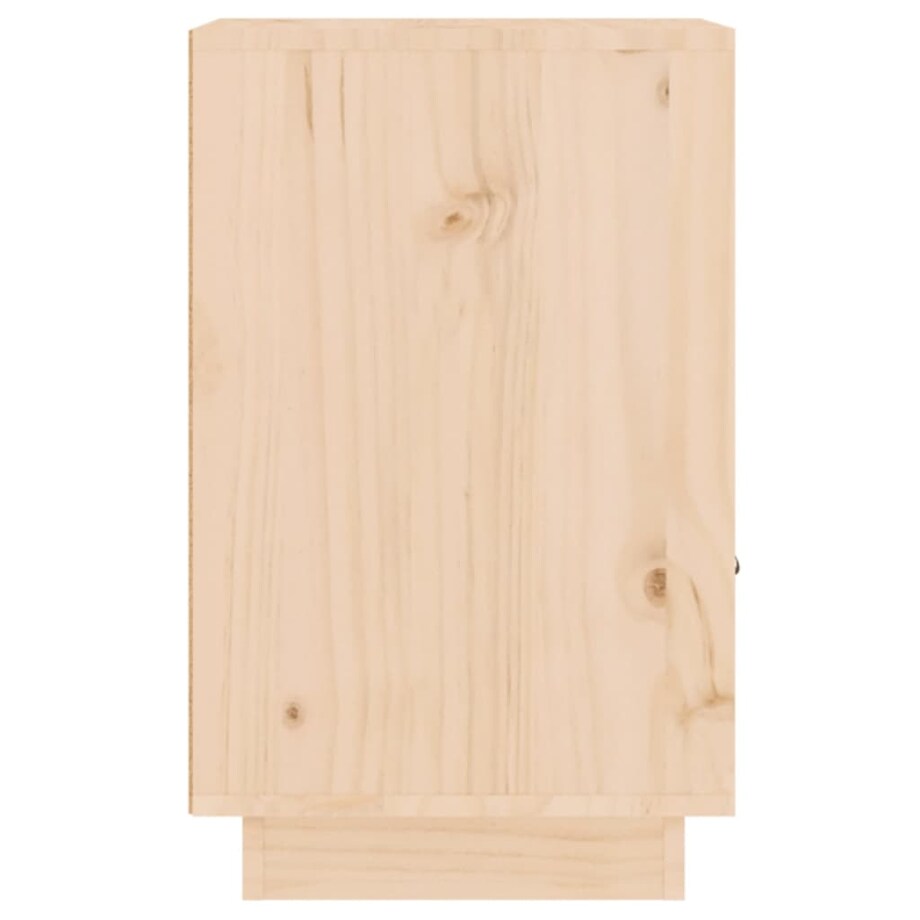 vidaXL Szafki nocne, 2 szt., 40x34x55 cm, lite drewno sosnowe