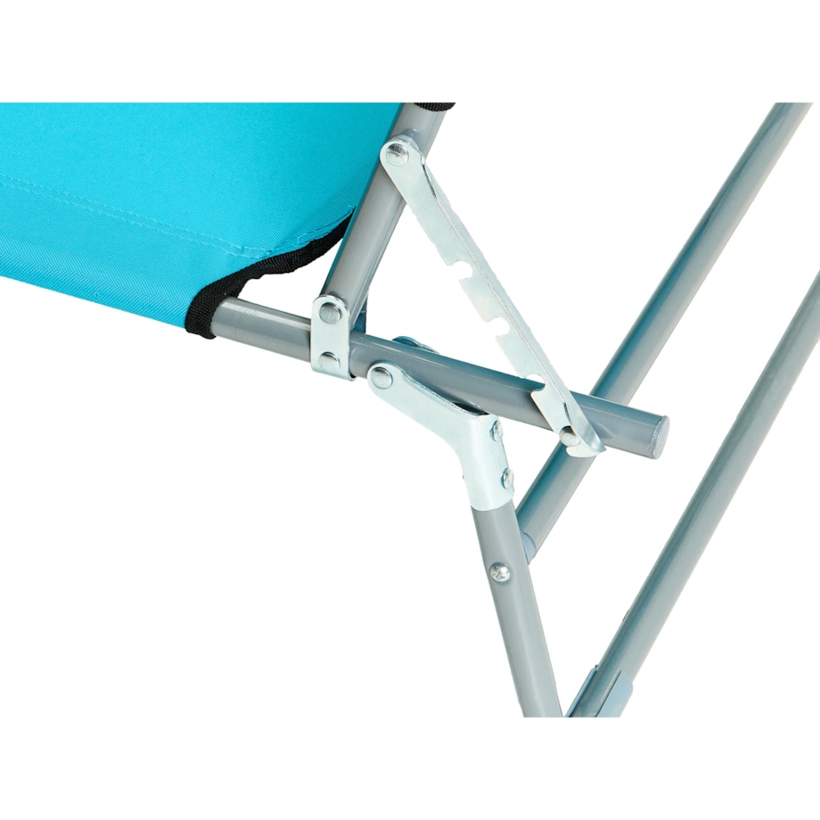 Leżak ogrodowy FOLIGNO Metal Turkusowy