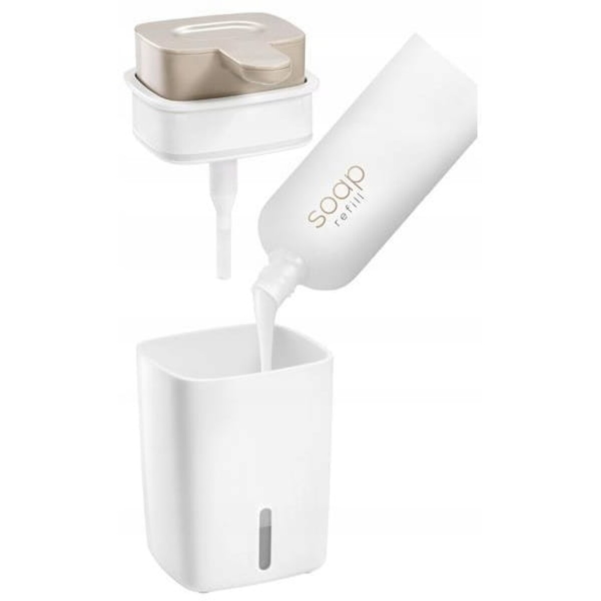 Dozownik mydła w Płynie Lagoon 270 ml 12,5 cm Kuchenny Łazienkowy