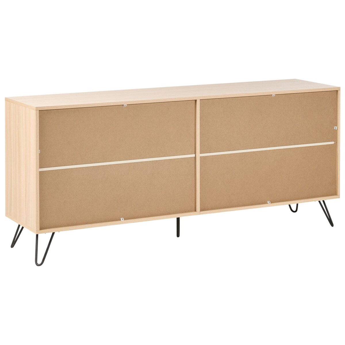 Komoda 6 szuflad CARDIGAN Jasnobrązowy