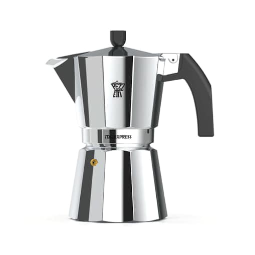PEZZETTI ITALEXPRESS Aluminiowa kawiarka (6 filiżanek) - Srebrny