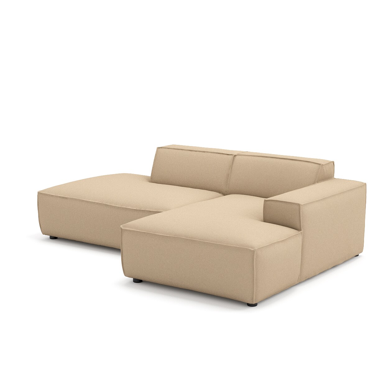 Narożnik otwarty prawy Modularis - Jasny Beż