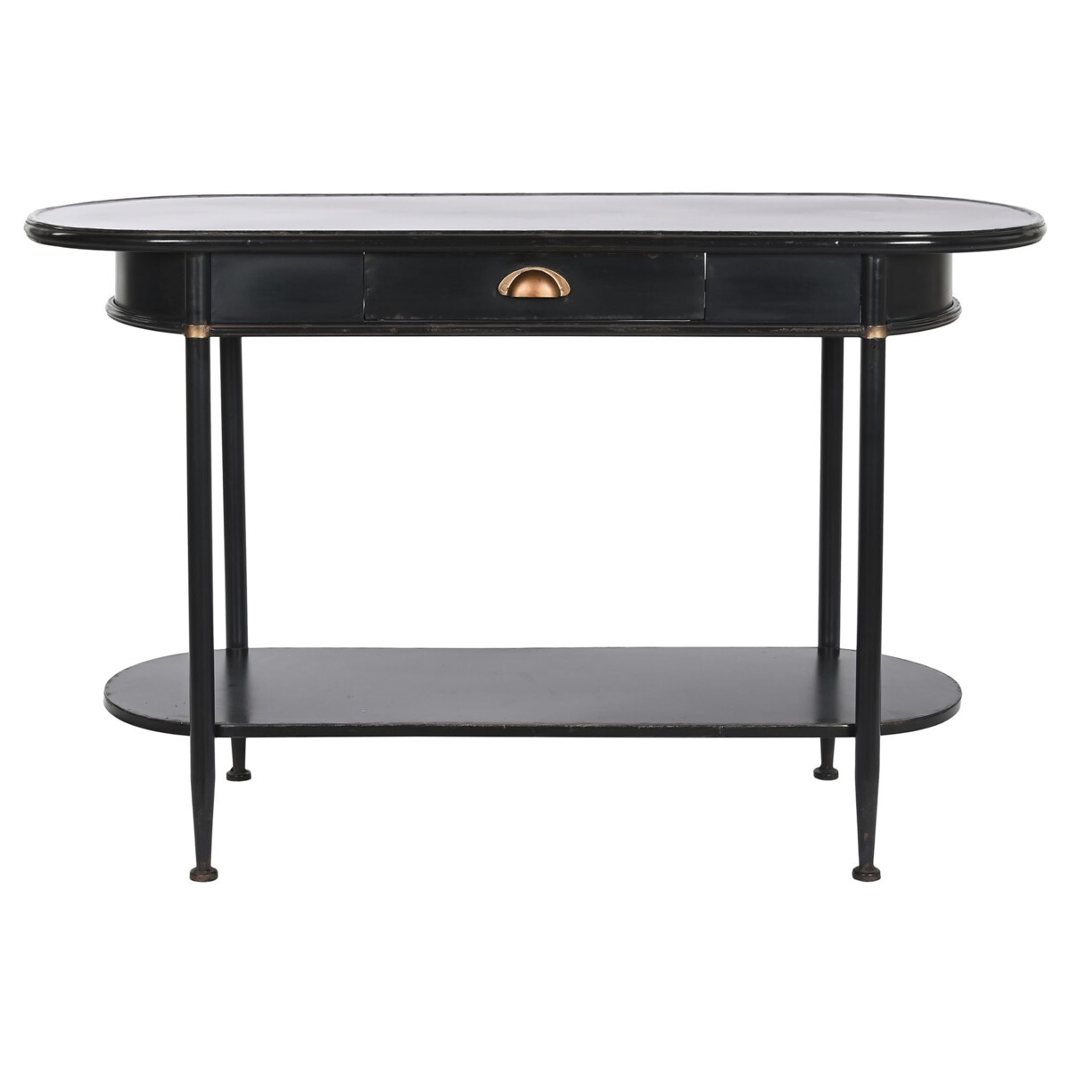 Konsola metalowa postarzana Family 120 cm