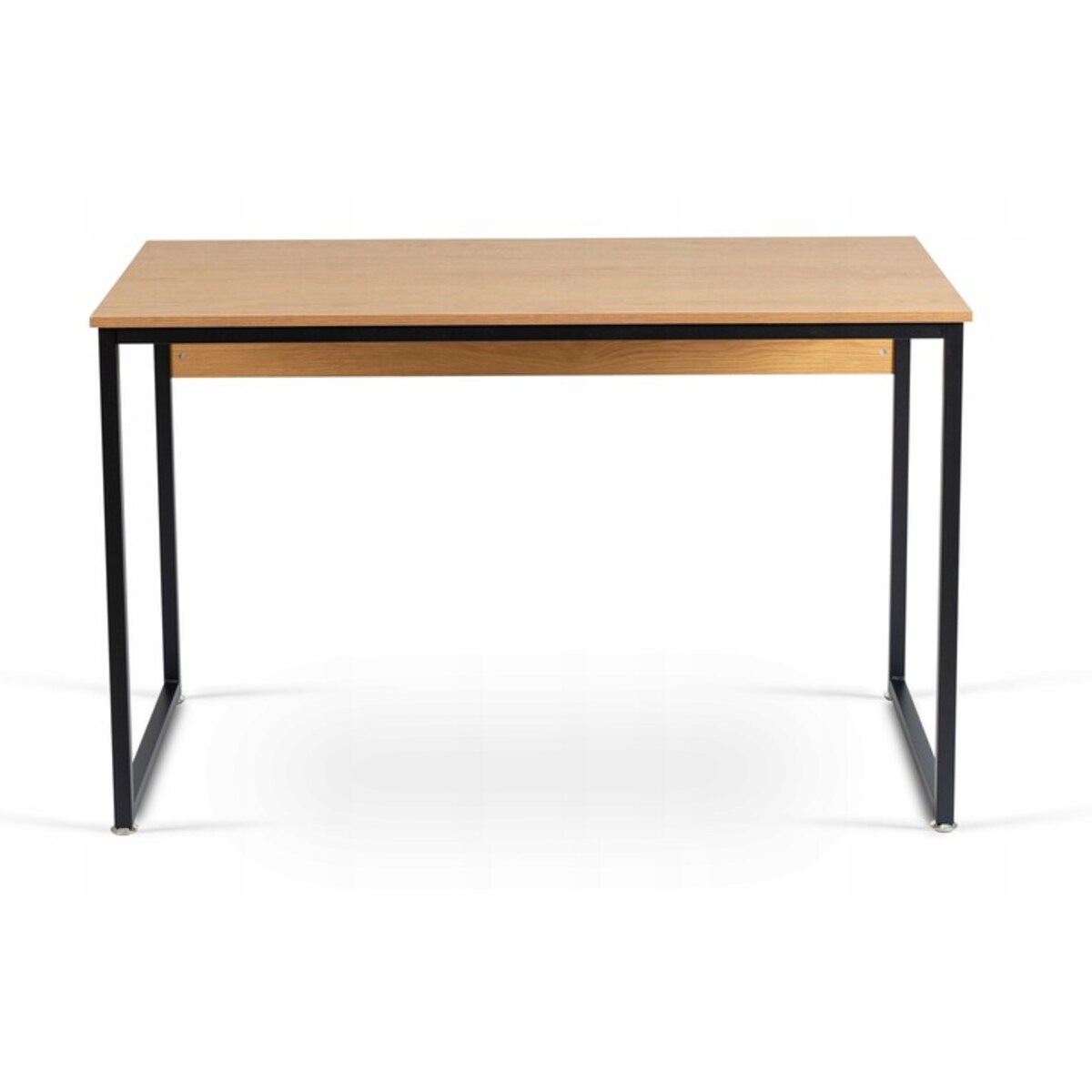 Biurko 120 Industrialne Biurowe Gabinetowe Proste Dąb Złoty ROSS