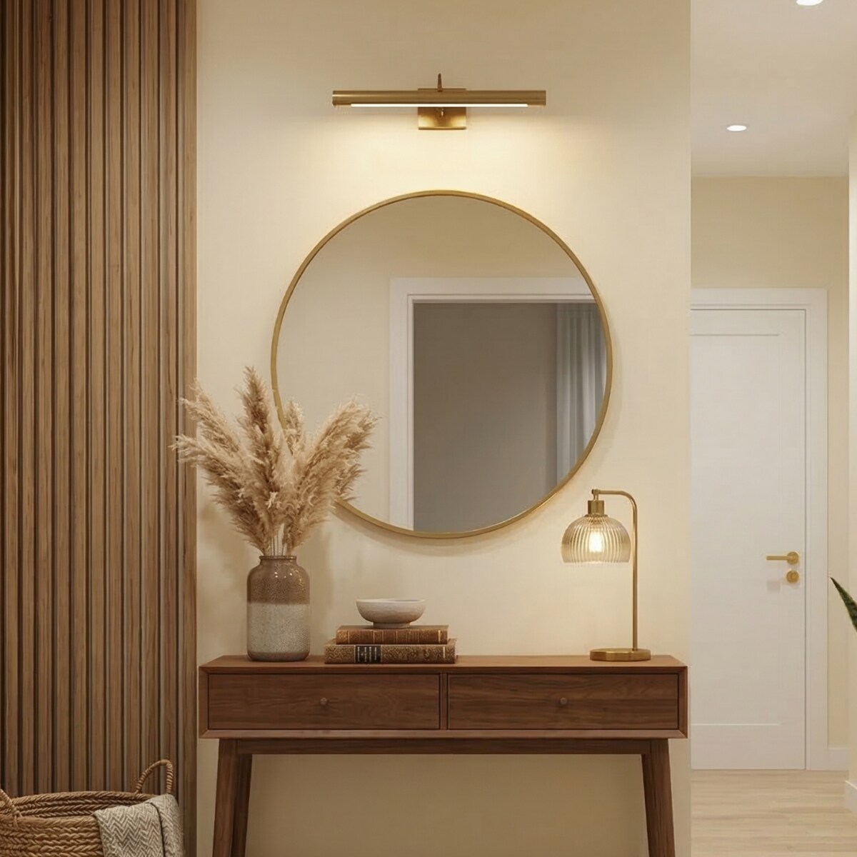 Okrągłe lustro ścienne MIRA, Ø 80 cm