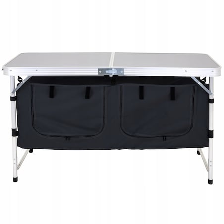 KUCHNIA TURYSTYCZNA SZAFKA stół składany ogrodowy walizka KEMPINGOWY stolik