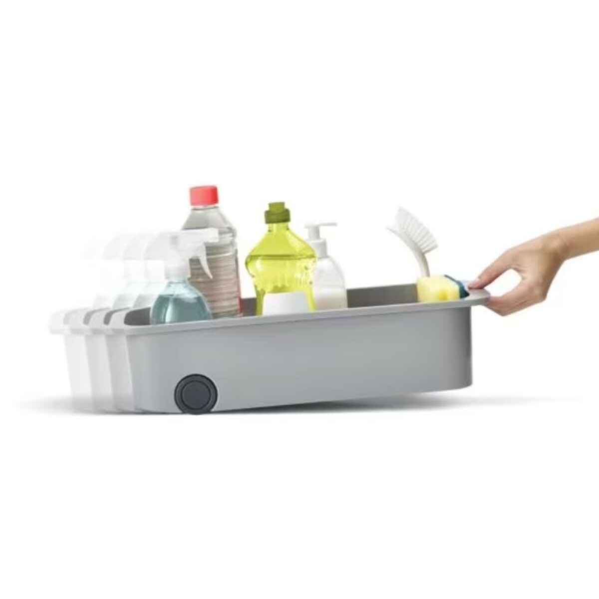 Organizer na środki czystości na kółkach CupboardStore, 11.2 x 46.2 x 17.1 cm, Joseph Joseph