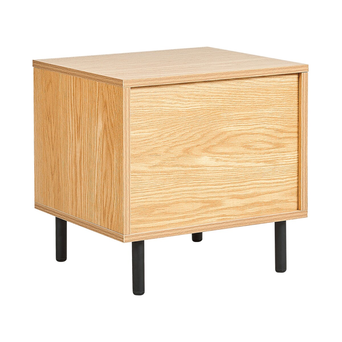 Szafka nocna 1 szuflada jasne drewno NIKEA