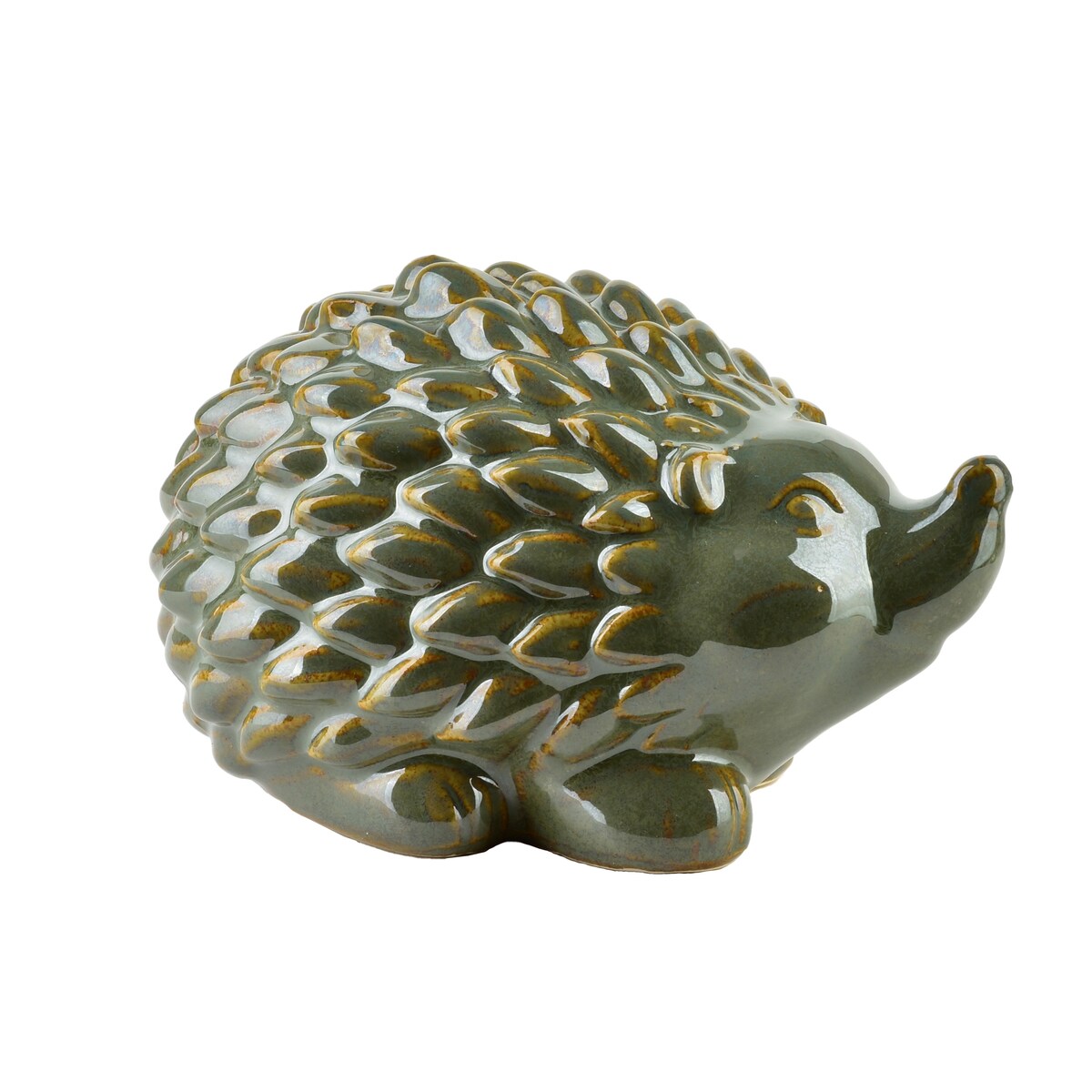 MAVE GREEN Figura jeż ceramiczny 15,5x11x9,5cm