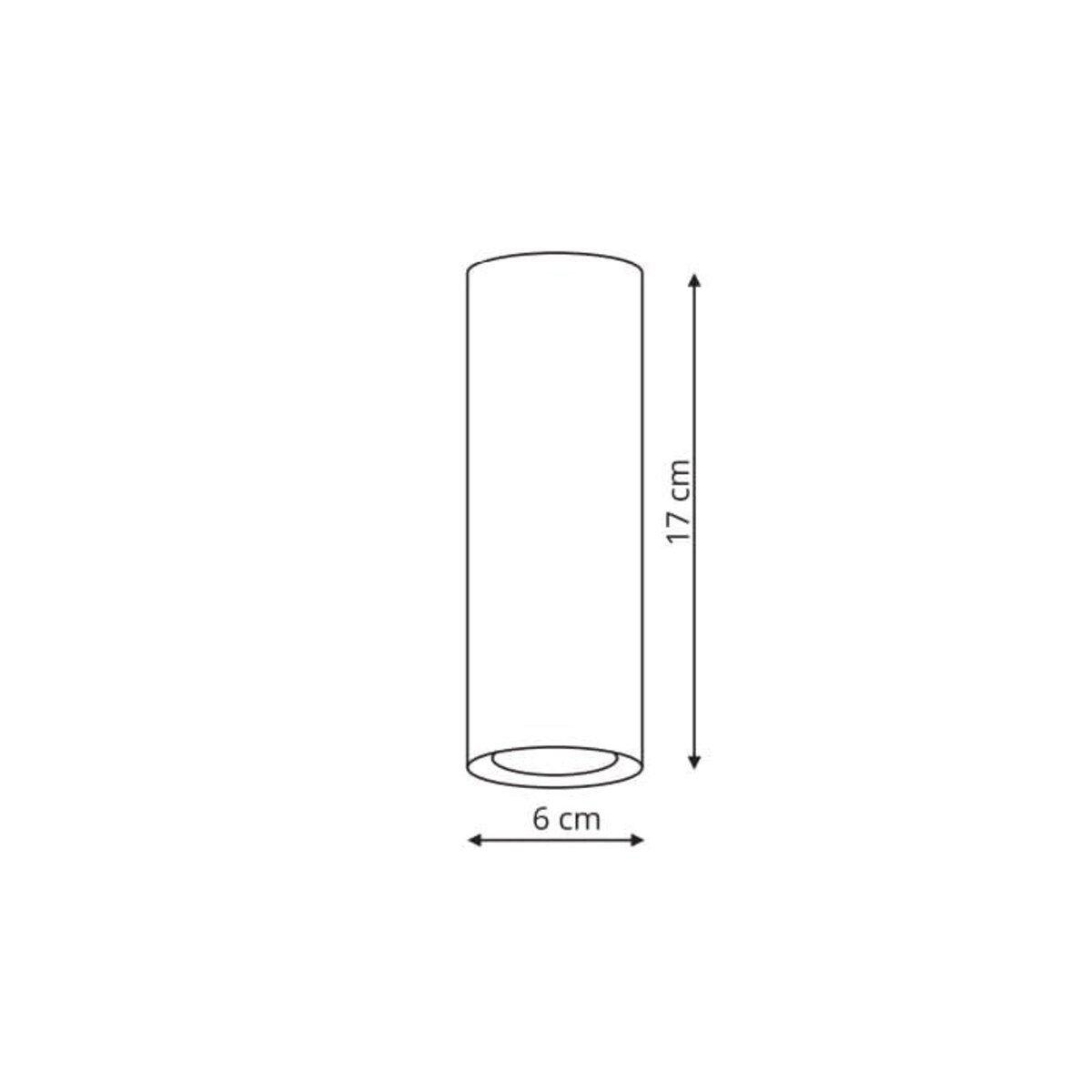 Tuba Light Prestige Manacor złoty 1 x GU10 1 szt.