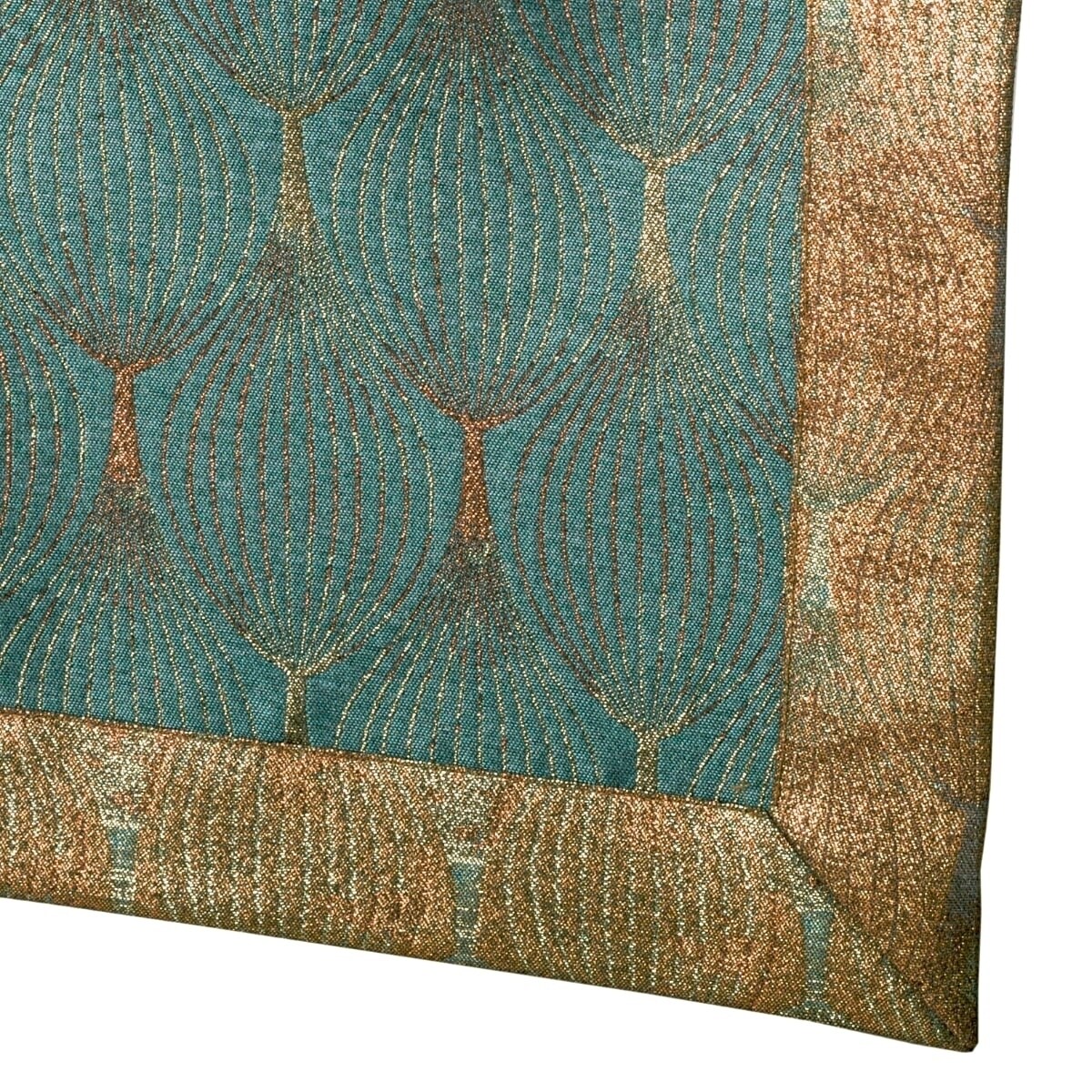 Bieżnik plamoodporny LX-6453-3022 - 40x140 cm - złoty - 40cm x 140cm