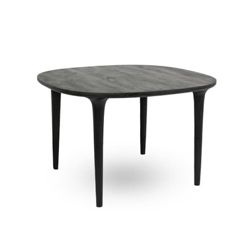 MaMaison stół jadalniany LAMINAR 120 czarny / drewno