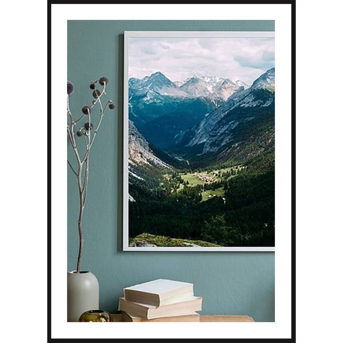 Poster Story, Plakat, Obraz - Widok z Górskiego Szczytu, wymiary 70 x 100 cm