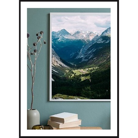 Poster Story, Plakat, Obraz - Widok z Górskiego Szczytu, wymiary 70 x 100 cm