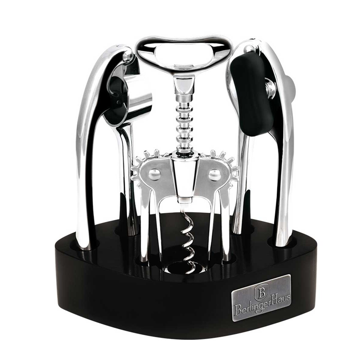 Zestaw przyborów kuchennych 4 elementów BERLINGER HAUS Black Silver