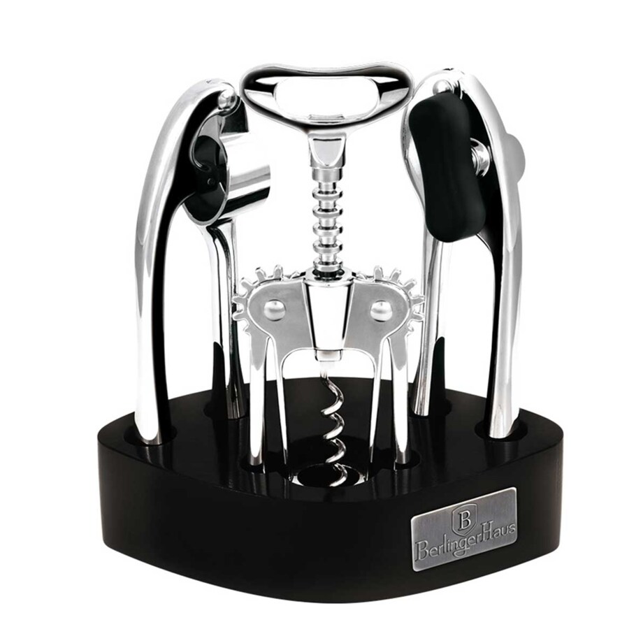 Zestaw przyborów kuchennych 4 elementów BERLINGER HAUS Black Silver