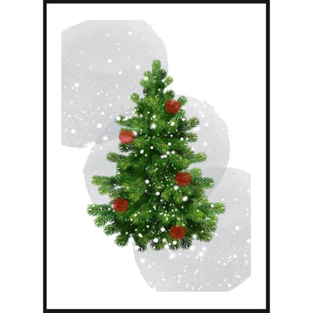 Poster Story, Plakat, Obraz - Choinka, wymiary 70 x 100 cm