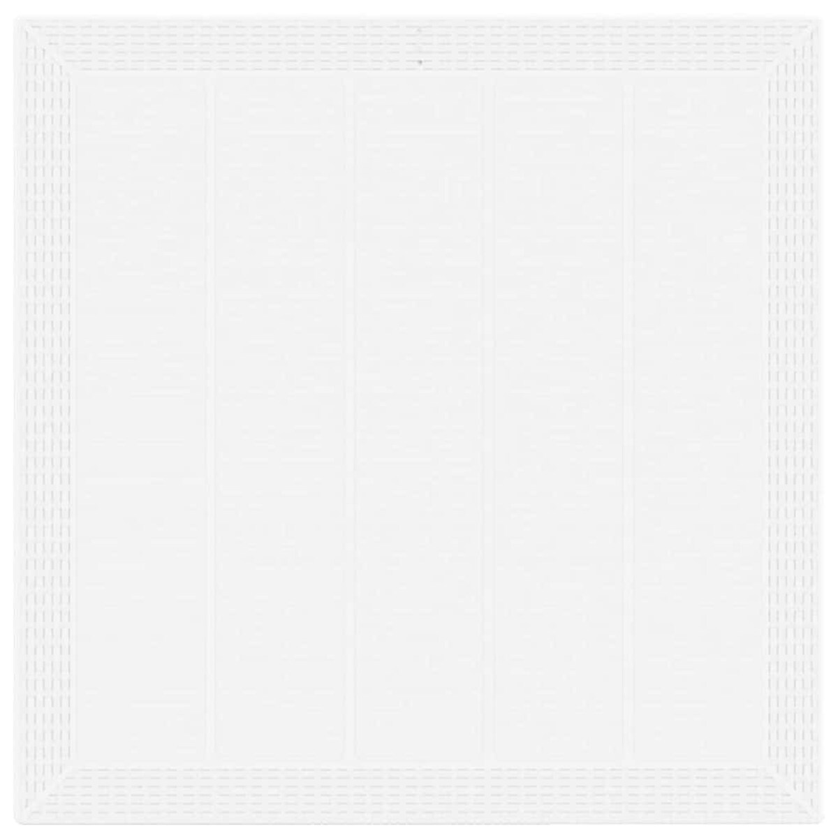 vidaXL Zestaw do jadalni w ogrodzie 5 pcs Biały Rattan Polt