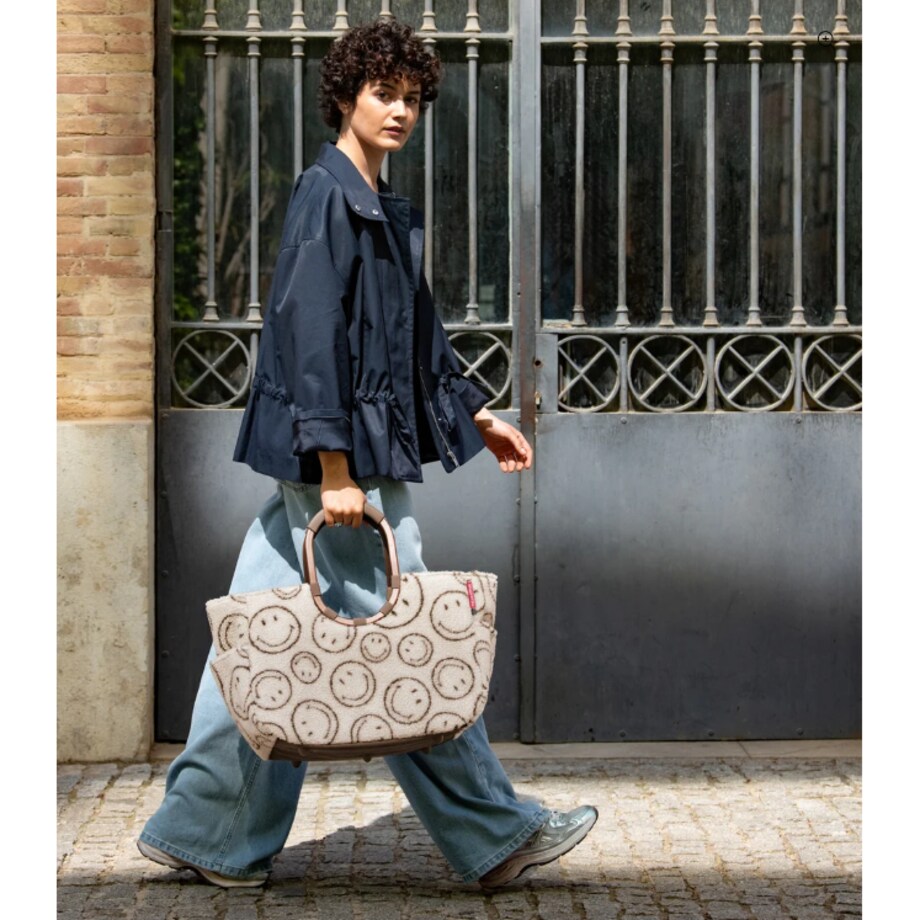 Torba LOOPSHOPPER L, smiley® teddy chocolate