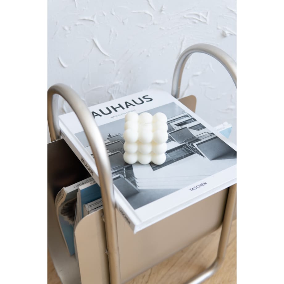 Świeca sojowa bubble Square, 160 g, INSPIRA