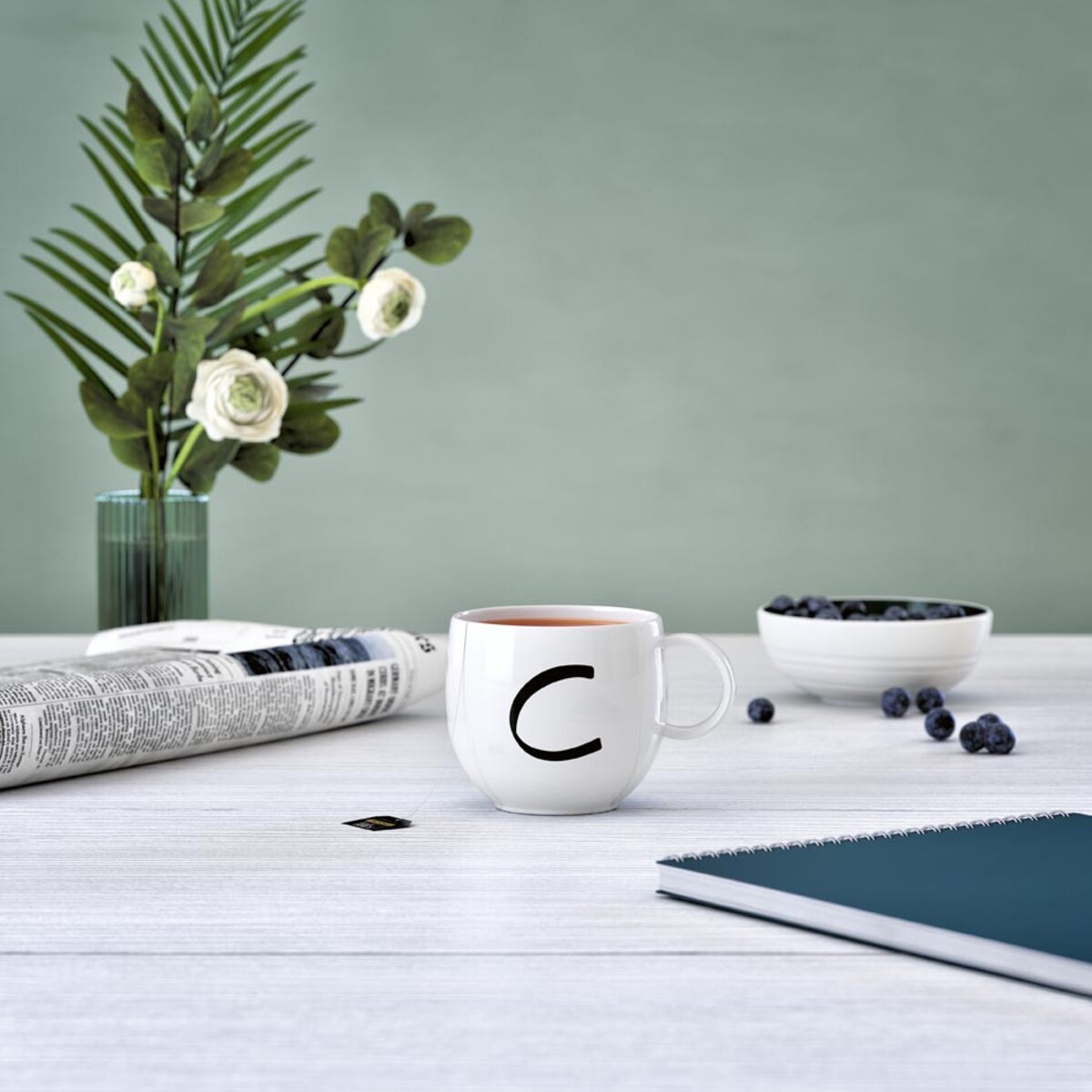 Kubek z literą C Letters, Villeroy & Boch