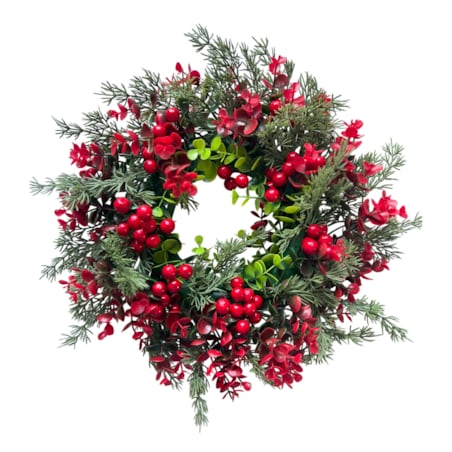 Wianek świąteczny wieniec BOŻE NARODZENIE ozdobny 35 cm na drzwi
