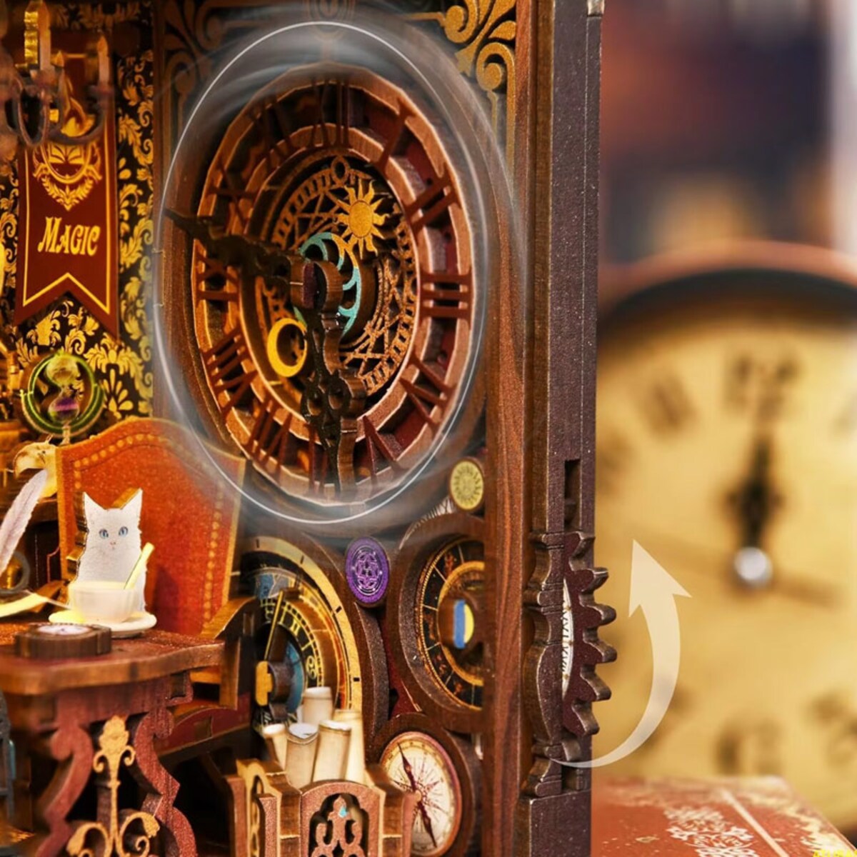 Miniaturowy domek Book Nook - Świątynia wiedzy