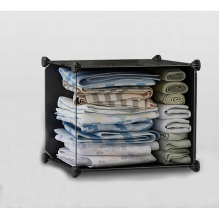 Duża szafa modułowa regał garderoba 12x szafka