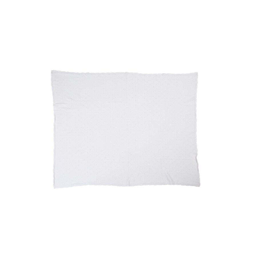 Kocyk Bawełniany Biscuit White Lorena Canals