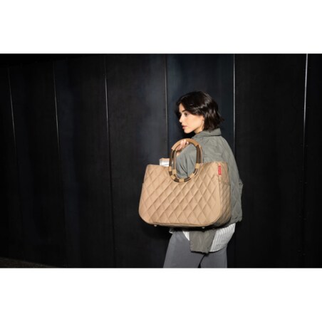 Torba LOOPSHOPPER L FRAME, rhombus ginger