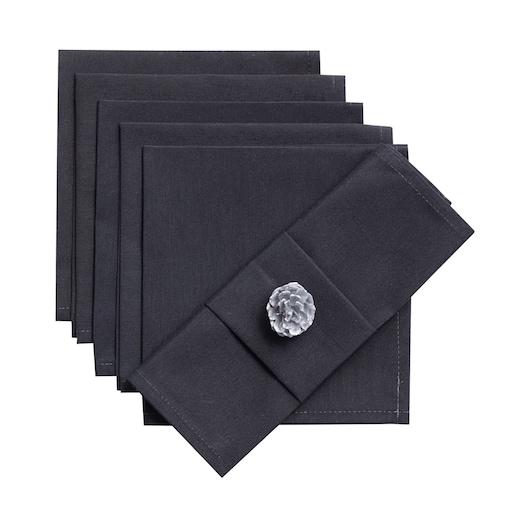 Komplet serwetek 6 szt. 42x42cm Quadro 136-14, 42x42cm