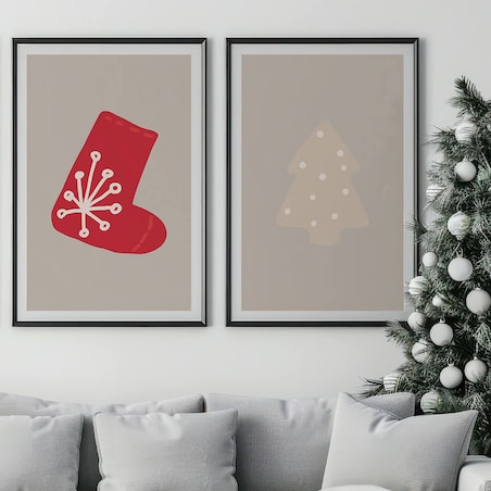 2 x plakat dla dzieci | święta 3 50x70