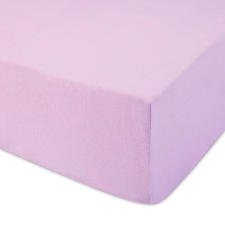 Prześcieradło jersey z gumką 180x200 kolor Wrzos