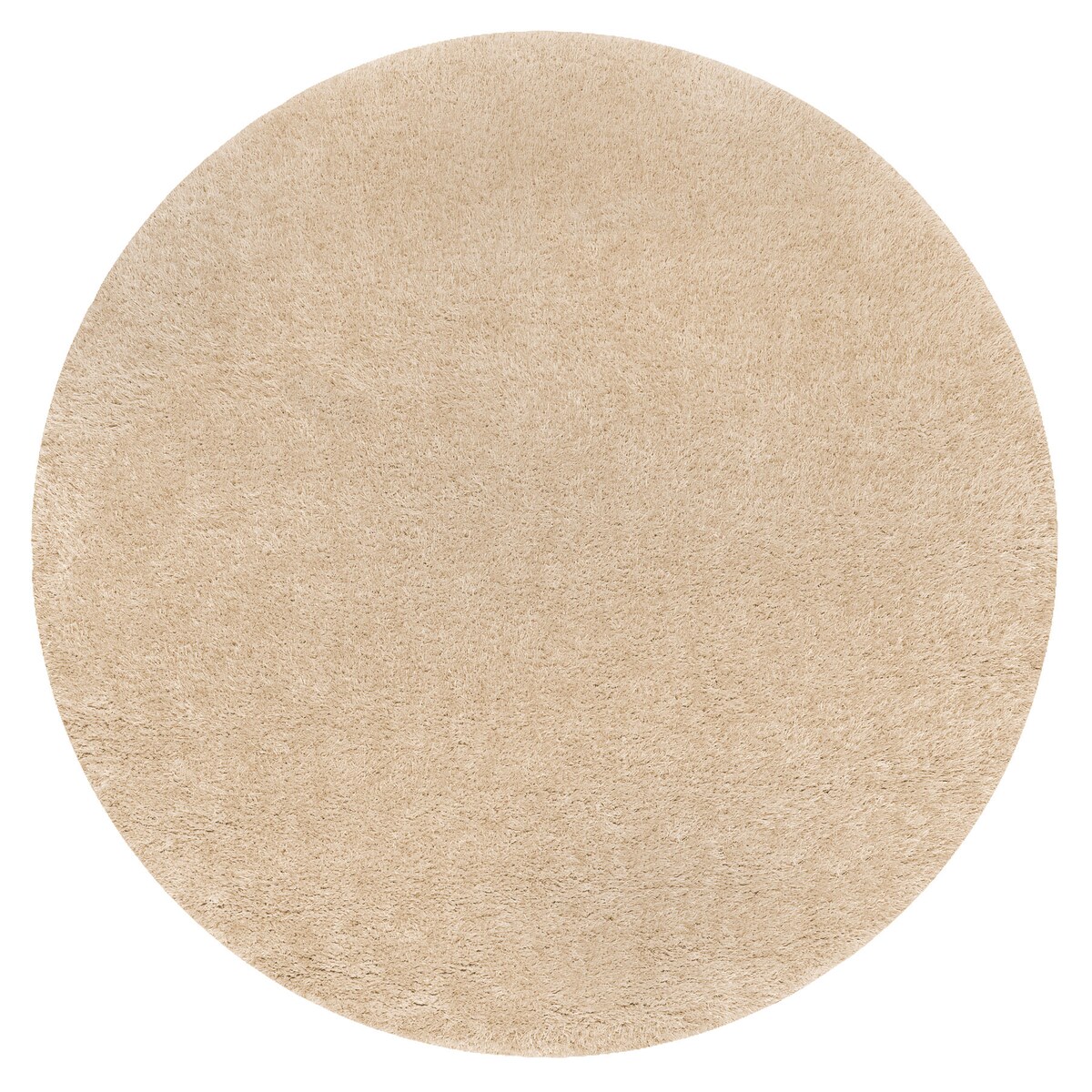 Dywan BUENOS koło 6652 shaggy jednolity, koło 120 cm