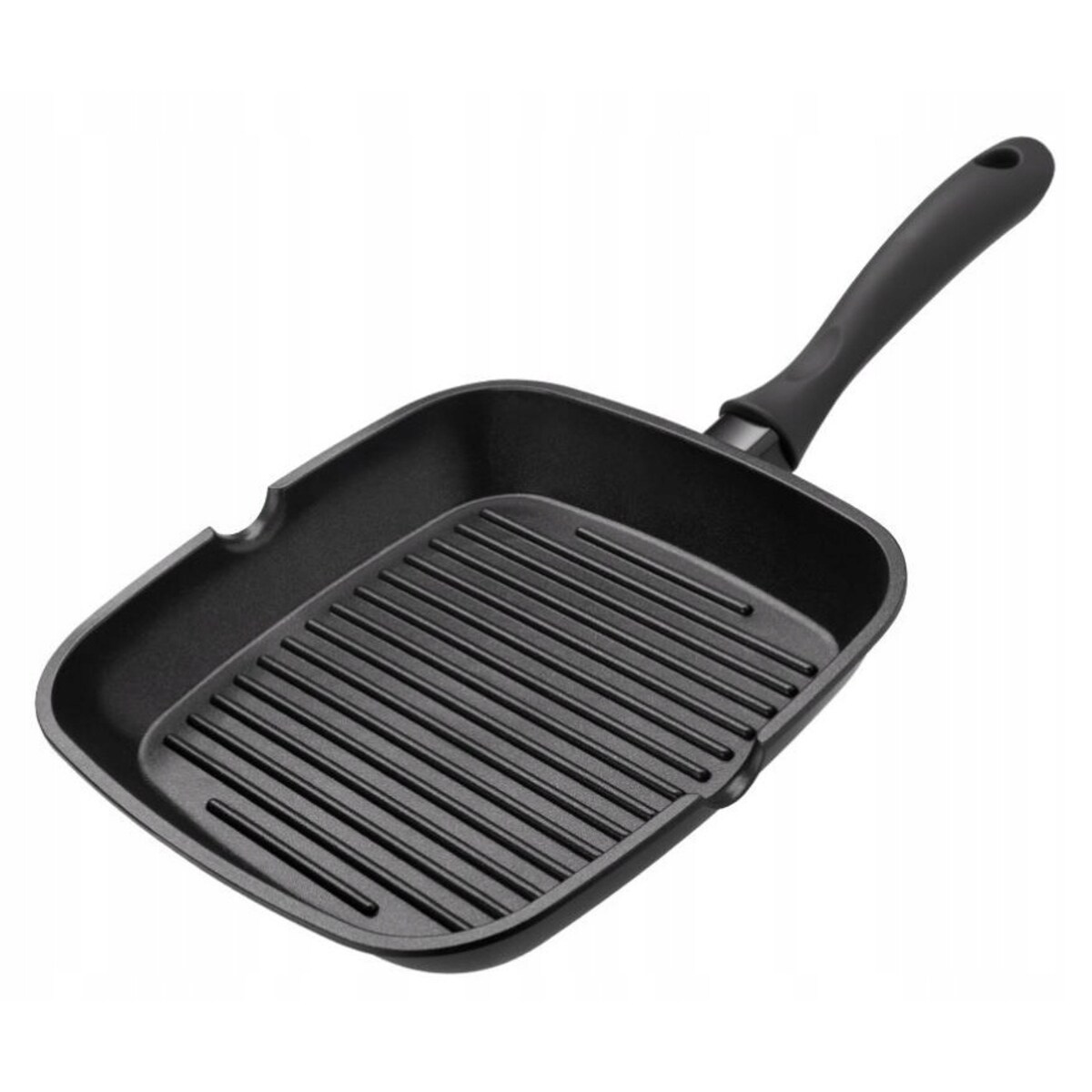 Patelnia grillowa Royal 24 cm do smażenia jedzenia kiełbaski warzywa