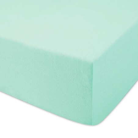 Prześcieradło jersey z gumką 160x200 kolor Morski