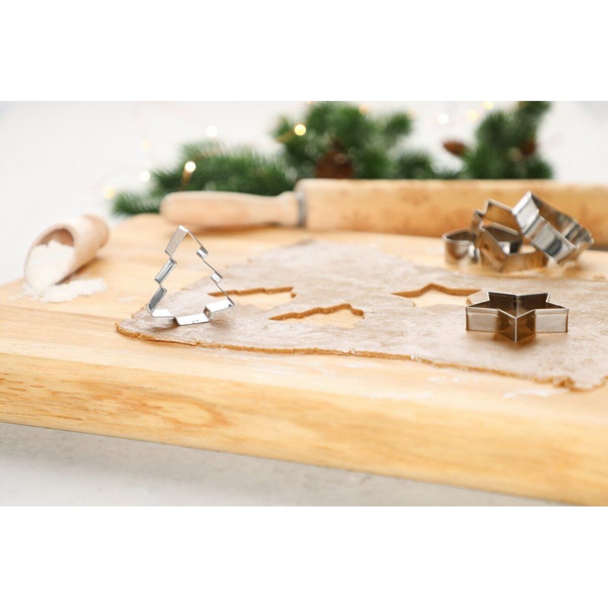 Foremki do pierników, stal nierdzewna, 10 sztuk