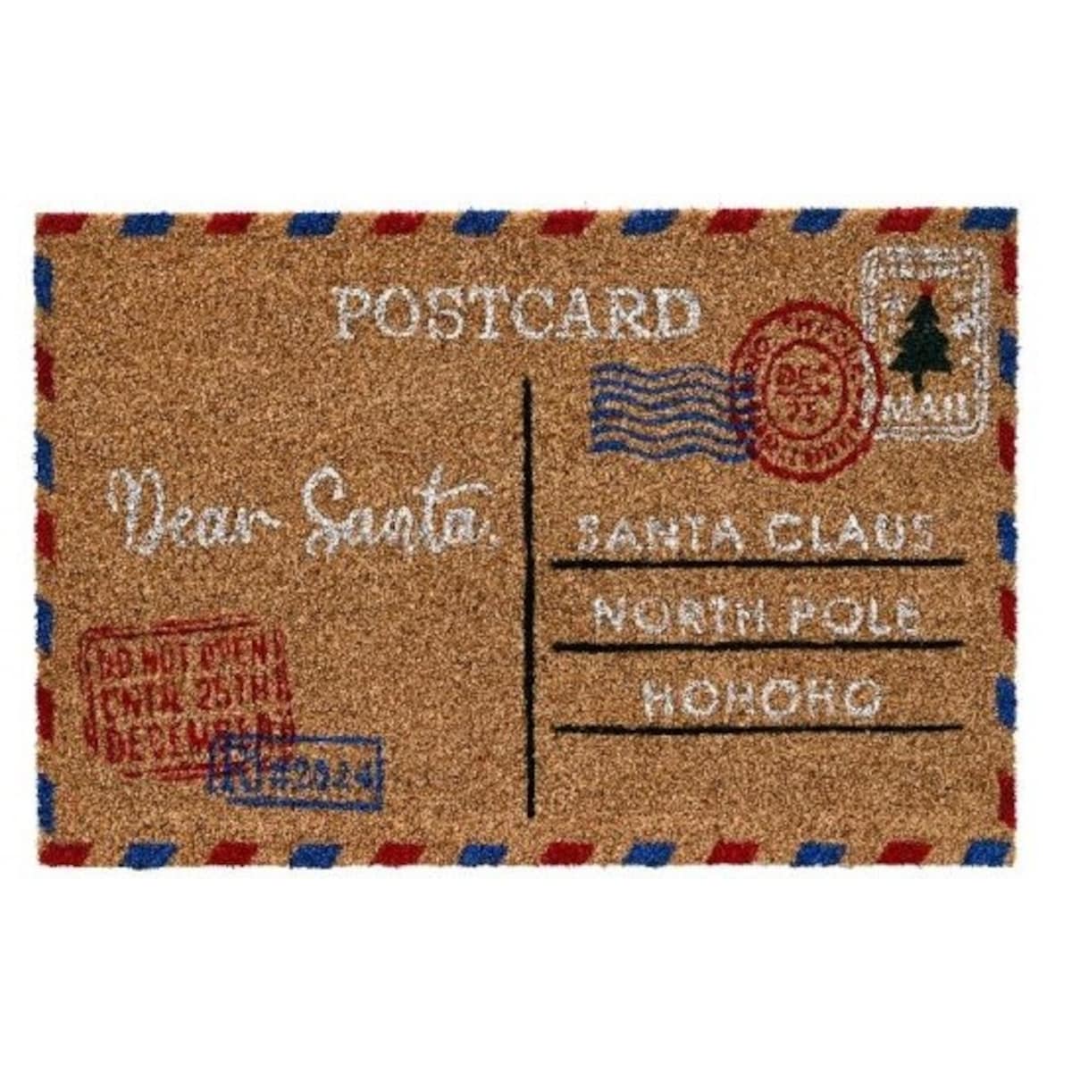 Wycieraczka wejściowa świąteczna POST CARD 40x60 cm