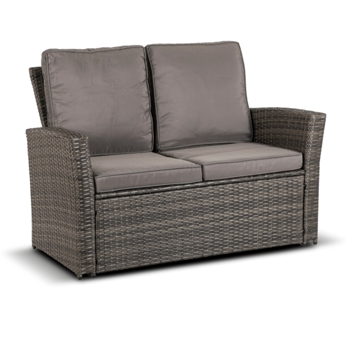 Zestaw Mebli Ogrodowych Na Taras Ogród Technorattan Szary DELGADO