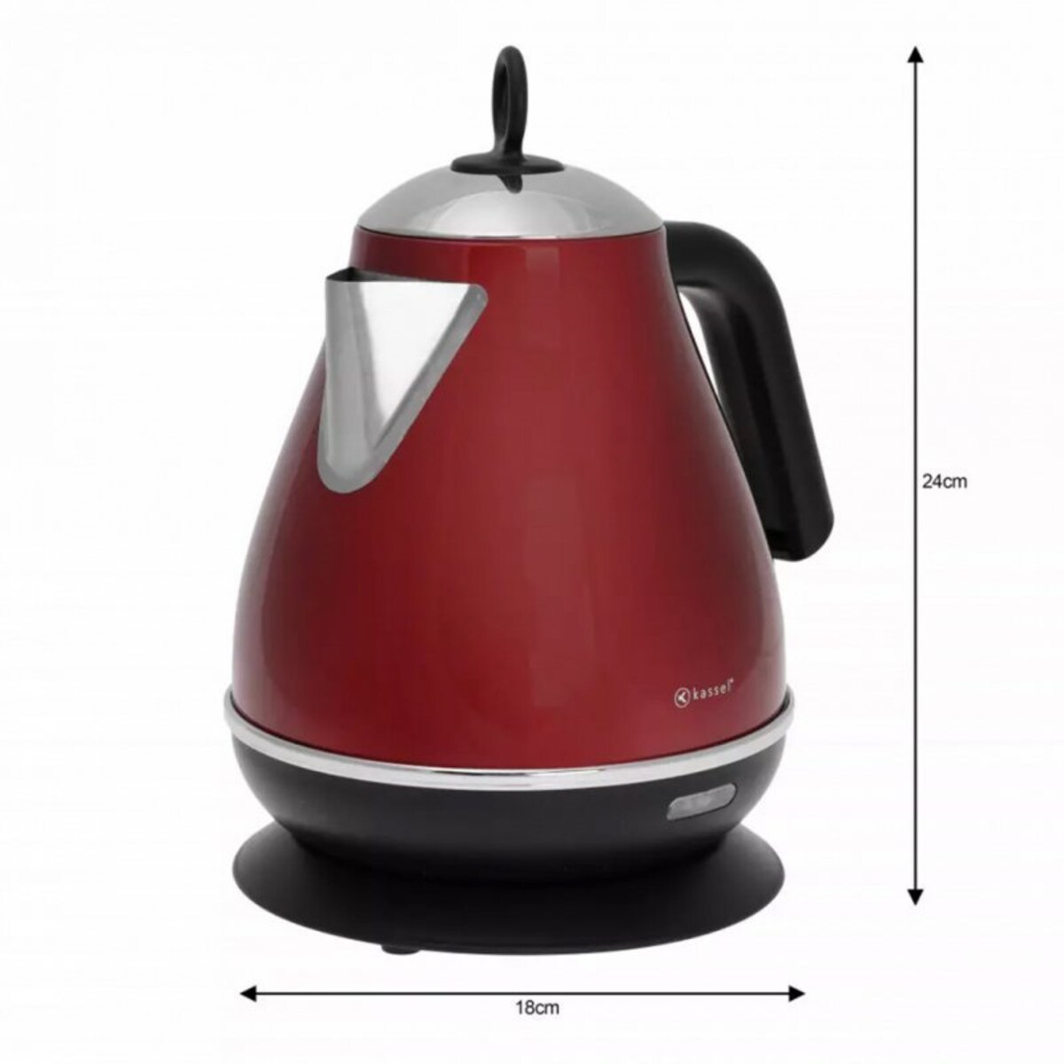 Czajnik Elektryczny Kassel 1.7L Czerwony 93224